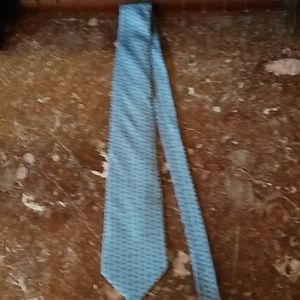 Vintage Hermes Tie (Whimsical Hippos)